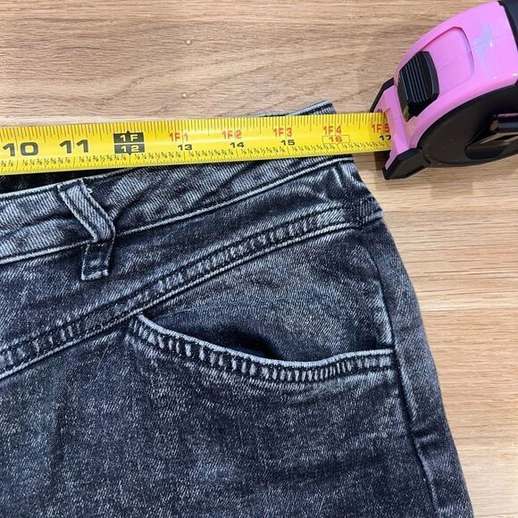 Maje Cropped Faded Jeans Gray Size 42 - Picture 9 of 11